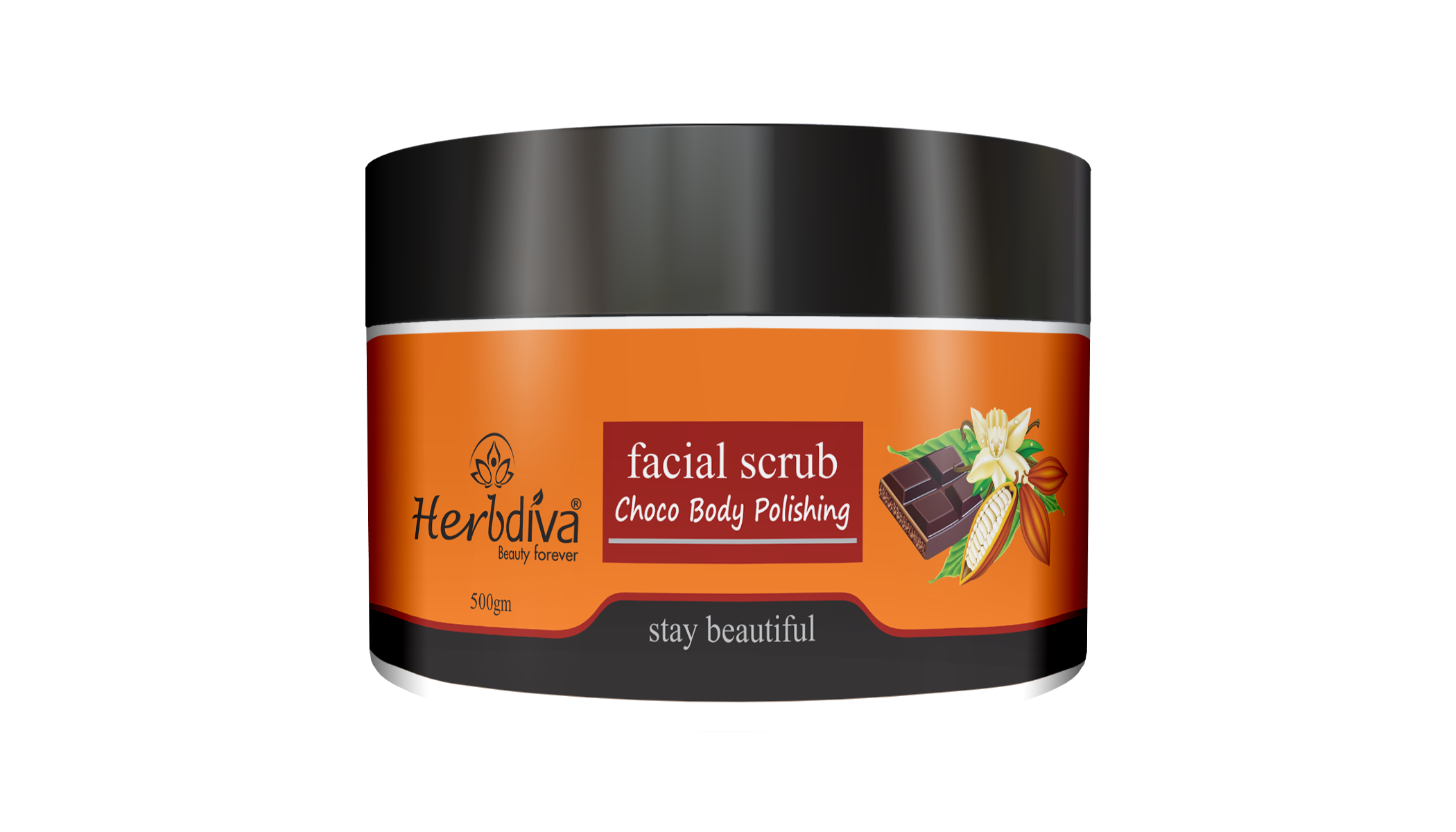 Facial Scrub Choco Body Polishing 500