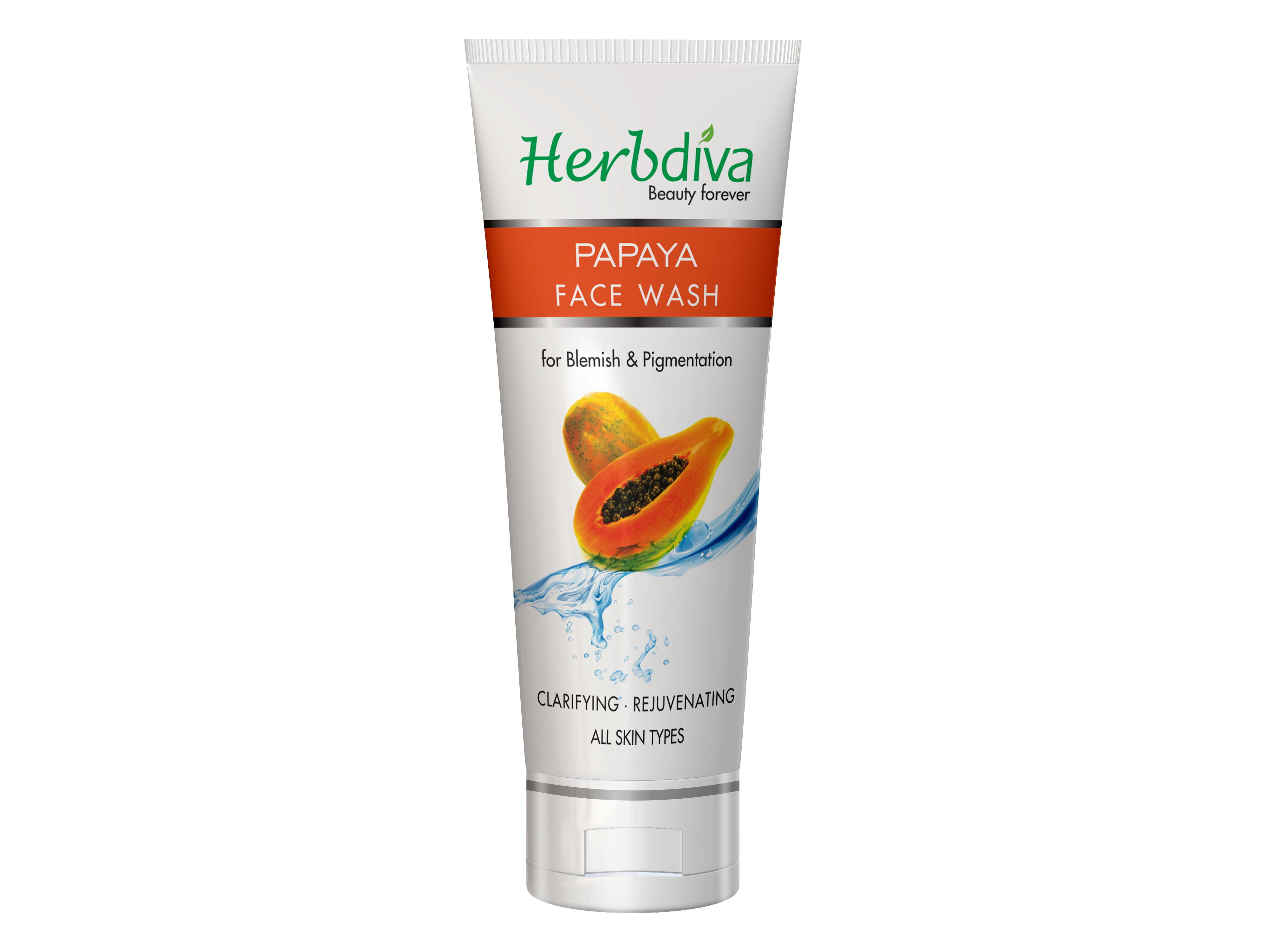 Papaya face wash_Mockup