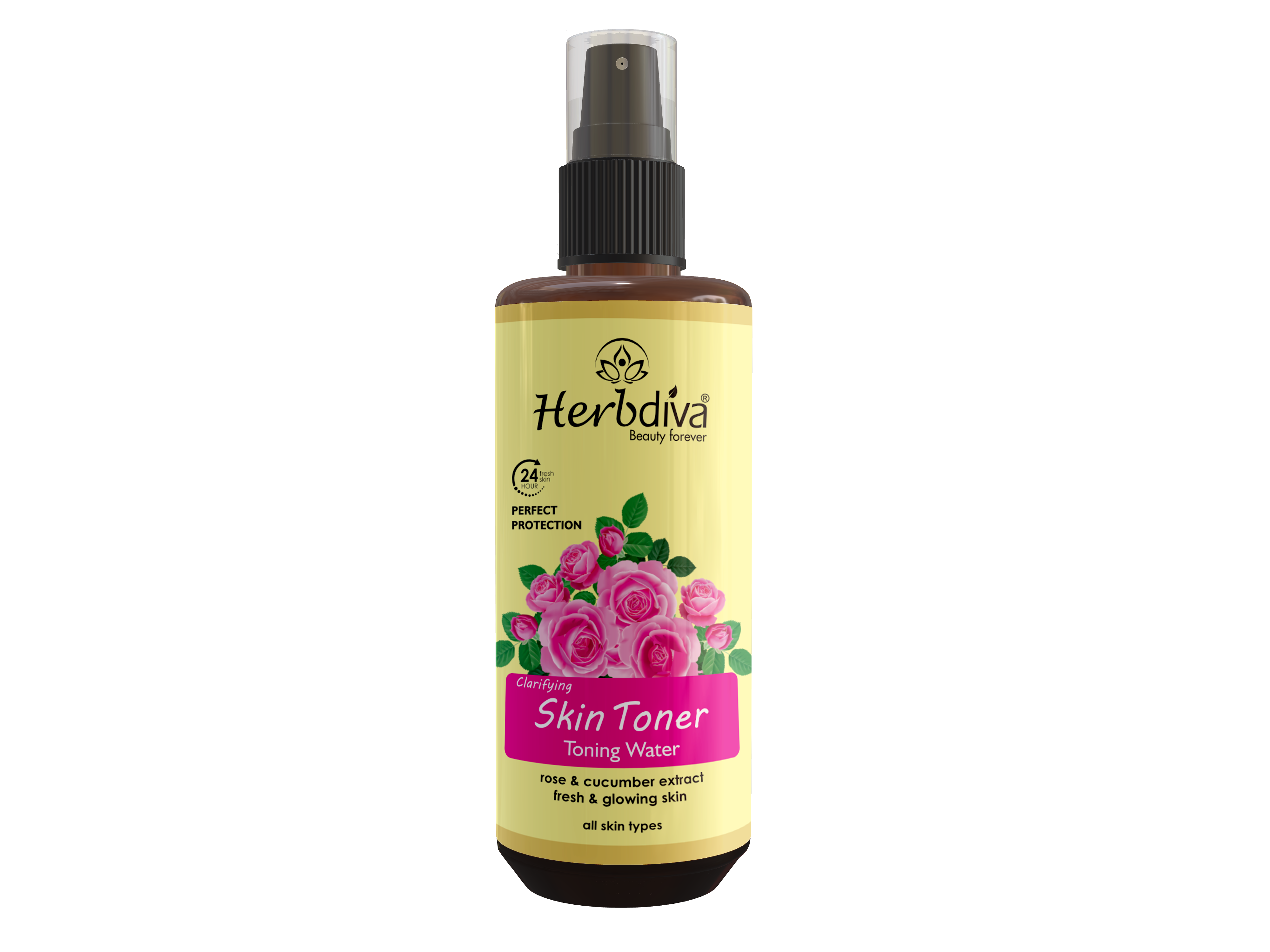 Rose Skin Toner 100 ml Bottle
